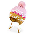 Зимова шапка для дівчинки TuTu арт. 3-005844 (42-46, 46-50, 50-54 см), фото 2