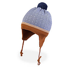 Зимова шапка для хлопчика TuTu арт. 3-005853 (46-50, 50-54 см)