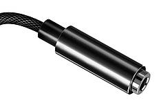 Перехідник Baseus Lightning - AUX (jack 3.5 мм) Headphone Jack Adapter Чорний (CALL3-01), фото 5
