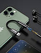 Перехідник Baseus Lightning - AUX (jack 3.5 мм) Headphone Jack Adapter Чорний (CALL3-01), фото 7