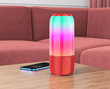 Портативна акустика (колонка) безпровідна Hoco DS29 Colorful Light BT speaker Червоний (DS29), фото 5