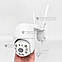 Вулична поворотна IP камера відеоспостереження WiFi HD-63 камера вайфай зовнішнього спостереження для будинку, фото 2