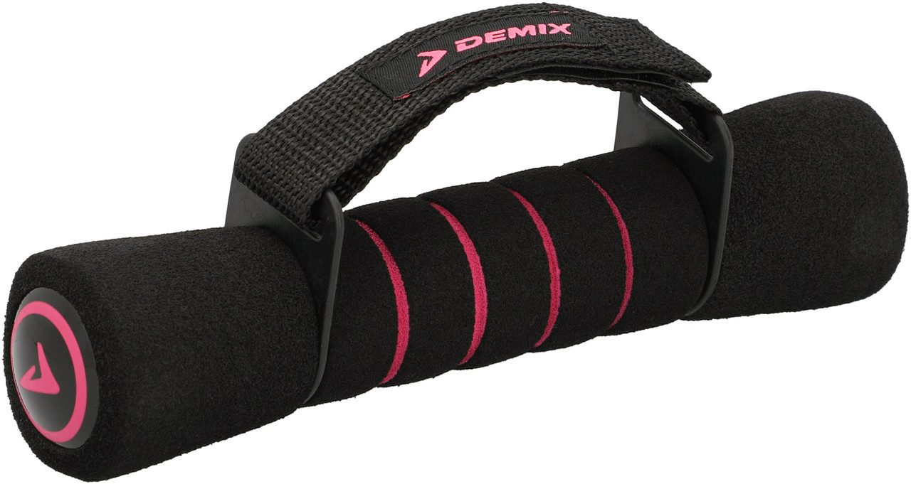 Гантелі з фіксатором Demix, 2х0,75 кг/чорний (5V5N8D69D78)