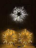 Новогодняя Снежинка (LED гирлянда дюралайт) 65*65 см Гранд Презент 220245