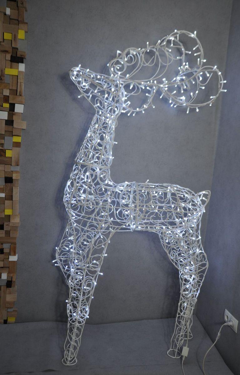 Новорічний олень 220 см LED гірлянда 300 лампочок Гранд Презент 220223