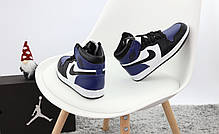Зимові кросівки Nike Air Force Black з хутром, чоловічі кросівки. ТОП Репліка ААА класу., фото 3