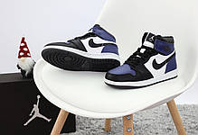 Зимові кросівки Nike Air Force Black з хутром, чоловічі кросівки. ТОП Репліка ААА класу., фото 2