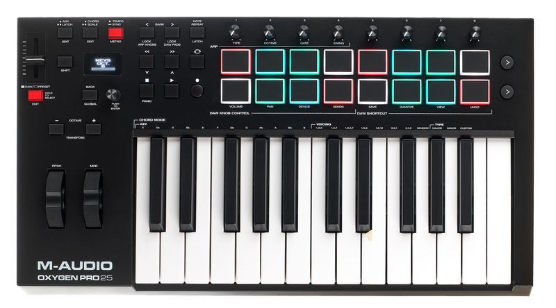 MIDI-клавіатура M-Audio Oxygen Pro 25
