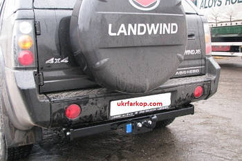 Фаркоп Landwind X6 (c 2005--) Сертифікований Фаркоп на Лендвинд Х6