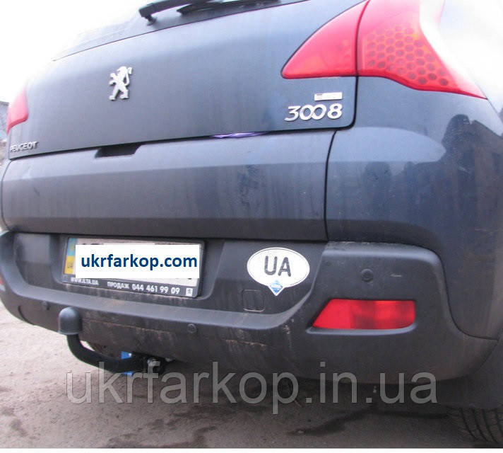 Фаркоп Peugeot 3008 (2009-2016) Сертифікований фаркоп на Пежо 3008