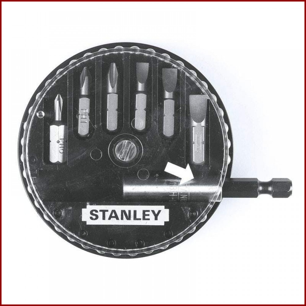 Набір біт із магнітним тримачем Stanley 1-68-735