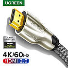 Кабель Ugreen HDMI v2.0, 3м, FullHD, 4K, фото 2