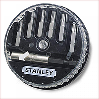 Набор бит Torx с магнитным держателем 7 пр. Stanley 1-68-735