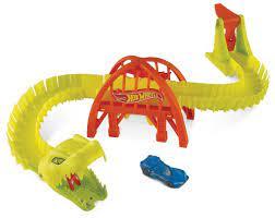 Набір Атака отруйного зміїного мосту Хот Вілс FNB05 GTT70 Hot Wheels City toxic creatures Оригінал