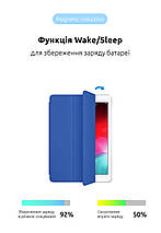 Чохол книжка TPU ArmorStandart Smart Case для iPad 10.9 2020 Blue (ARM57404), фото 5