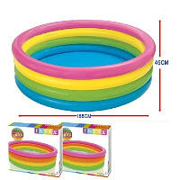 Бассейн 56441 (6шт) пылающий закат, 4 кольца, 617 л, 2,63 кг, 168-41см