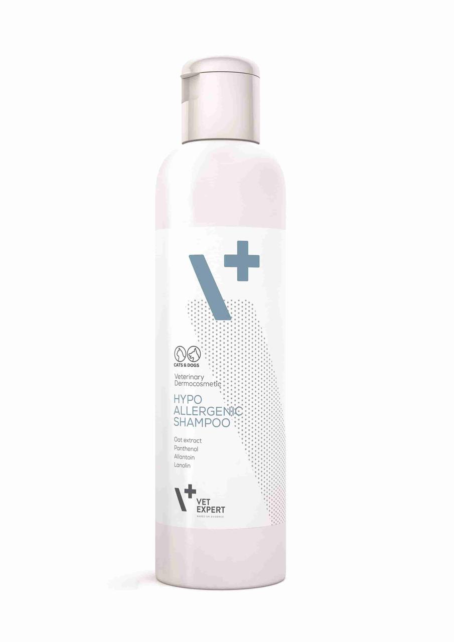 VetExpert Hypoallergenic Shampoo Гіпоалергенний шампунь для котів і собак з чутливою шкірою 250мл