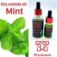 Сухое масло для кутикулы Dry Cuticle Oil Mint " MT professional", 10мл