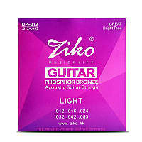 Струни Ziko 12-53 фосфорна бронза