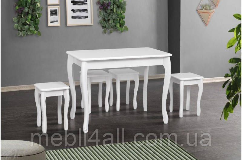 Стіл обідній Смарт (білий), фото 1