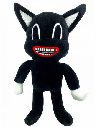 М'яка іграшка-обіймашка Картун Кет/Чорний Кіт" 30 см, фото 2