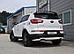 Комплект обваження ( накладки на бампера, грати радіатора, вії на фари) Kia Sportage 2010-2015 р. в., фото 8