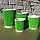 Склянка гофрована Ripple 180 мл Зелений (кришка 72 мм), фото 3