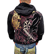 Худі світшот Ed Hardy Пантера Black, фото 2