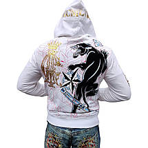 Худі світшот Ed Hardy Пантера White, фото 2