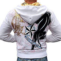 Худі світшот Ed Hardy Пантера White, фото 2