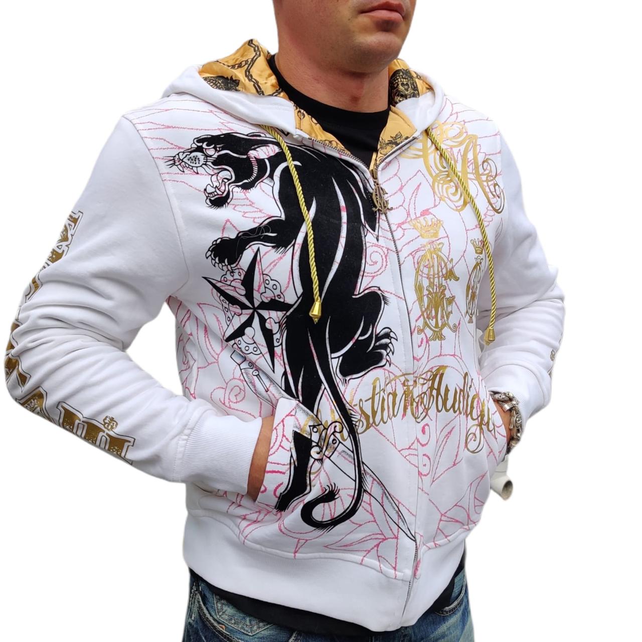 Худі світшот Ed Hardy Пантера White