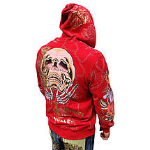 Худі світшот Ed Hardy Hip Hop Red, фото 3