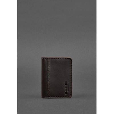 ID паспорт чохол, обкладинки на id пластиковий паспорт, паспорт id України, обкладинки на паспорт шкіряні 4.0 коричнева