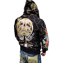 Худі світшот Ed Hardy Hip Hop Black, фото 2