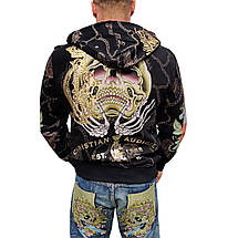 Худі світшот Ed Hardy Hip Hop Black, фото 5