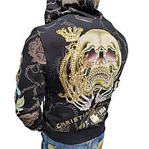 Худі світшот Ed Hardy Hip Hop Black, фото 6