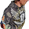 Худі світшот Ed Hardy Hip Hop Gray, фото 5