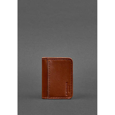 ID паспорт чохол, обкладинки на id пластиковий паспорт, паспорт id України, обкладинки на паспорт шкіряні 4.0 світло-коричнева