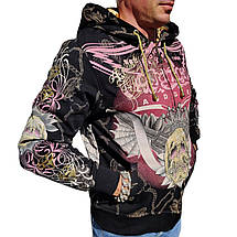 Худі світшот Ed Hardy Christian Audiger Forever — Black, фото 3