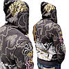 Худі світшот Ed Hardy Christian Audiger Forever — Gray, фото 7