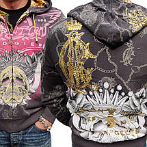 Худі світшот Ed Hardy Christian Audiger Forever — Gray, фото 6