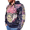 Худі світшот Ed Hardy Christian Audiger Forever — Blue, фото 4