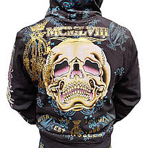 Худи свитшот Ed Hardy Christian Audiger Wrists - Gray, фото 6