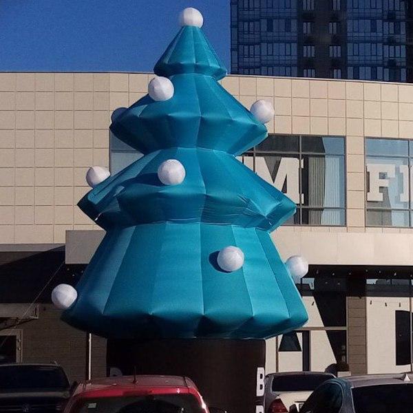 Надувна ялинка декорація 5 м