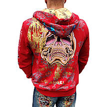 Худи свитшот Ed Hardy Christian Audiger Wrists - Red, фото 3