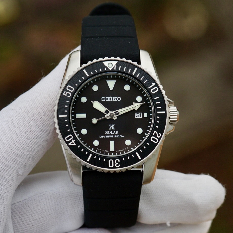 Годинник Seiko Prospex SNE575P1 PADI Solar Divers 200m