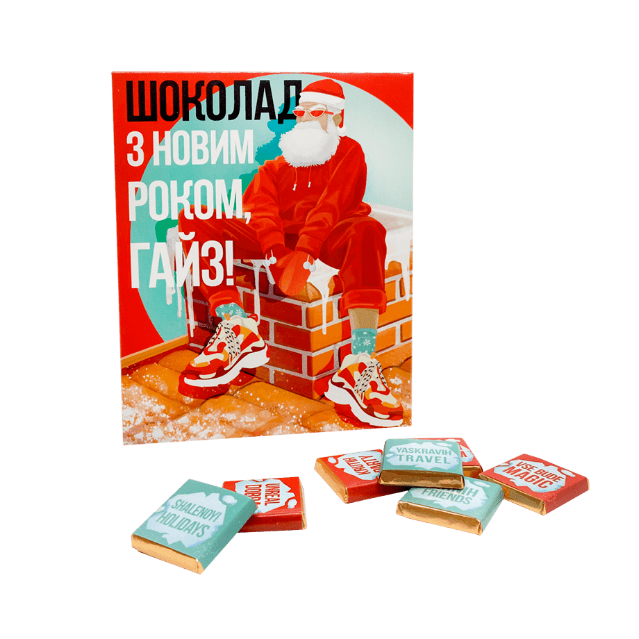 Шоколадний набір "З Новим Роком"