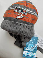 Бавовняна шапочка для новонародженого Barbaras, розмір 38-40