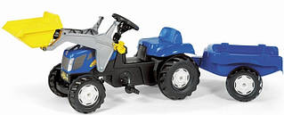 Трактор педальний із ковшем New Holland Rolly Toys 23929