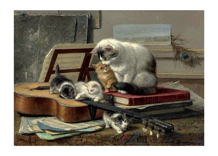 Листівка The Music Lesson, фото 1